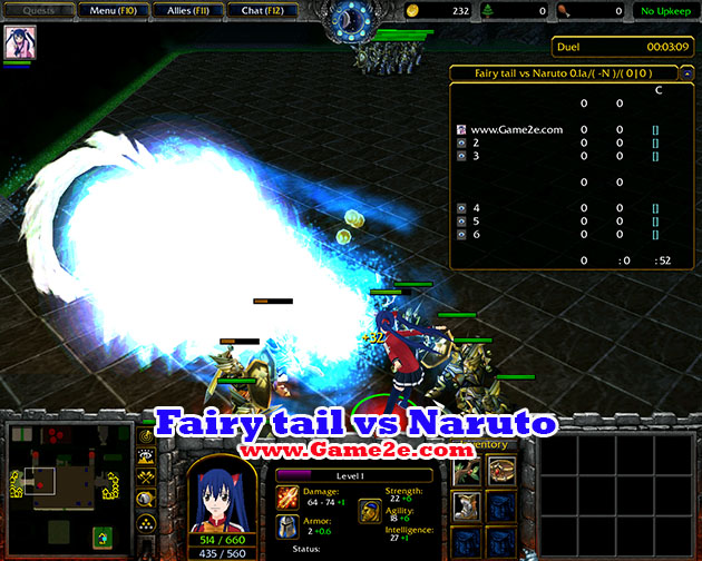 download map warcraft 3 naruto vs bleach vs one piece ai